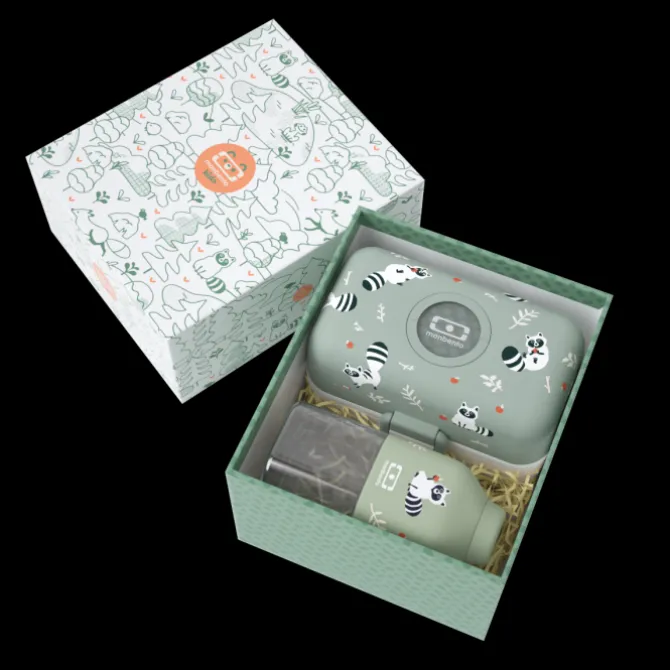 Coffret cadeau enfants MB Tresor vert Raccoon
