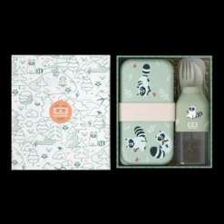 Coffret cadeau enfants MB Foodie vert Raccoon