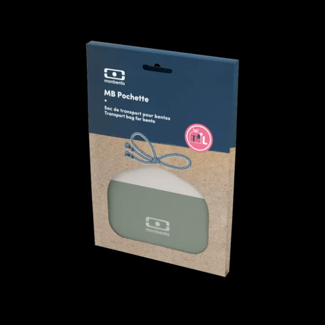 MB Pochette L vert Natural