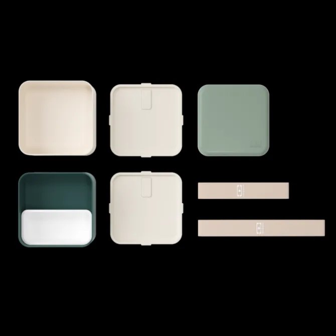 MB Square Natural Cream/Jungle