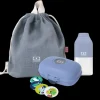 Set gou00fbter + sac u00e0 dos enfant bleu