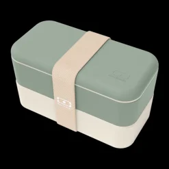 Set lunch box parent/enfant vert