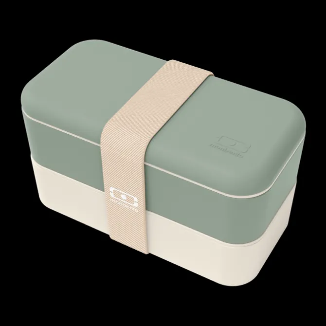 Set lunch box parent/enfant vert