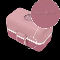 Set lunch box parent/enfant rose 